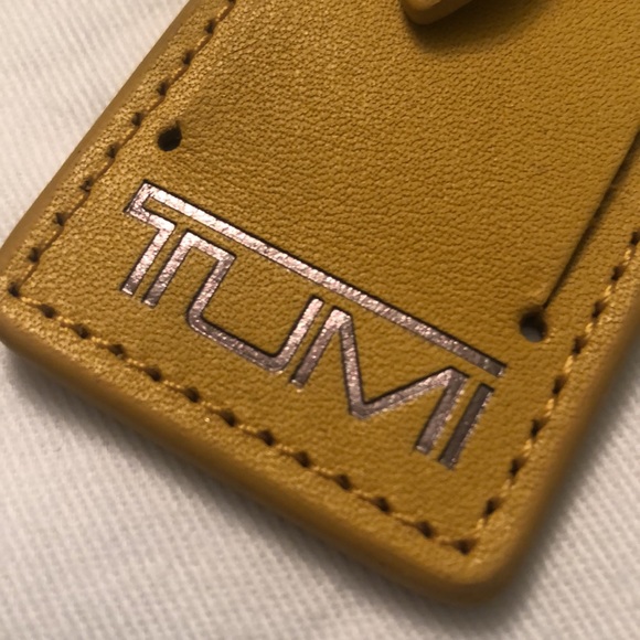 Tumi Accessories New Tumi Luggage Tag Alpha Bravo Yellow Poshmark